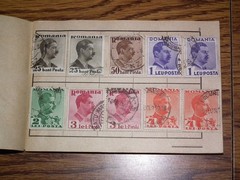 Auswahl-Heft German (Deutsches) Reich Stamps Book 3 from Romania/Bulgaria