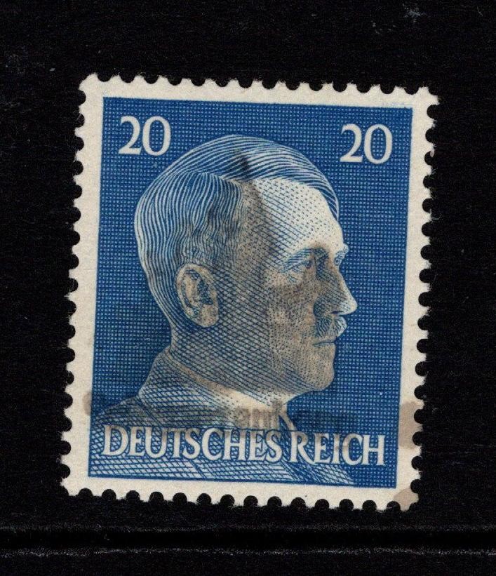 Germany 1945 Castle Obliterate Issue 20p MNH / Signed Richter – S58829