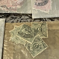 EARLY 1800’s WURTTEMBERG INVESTOR’S LOT OF STAMPS, NUMERAL IN CIRCLE