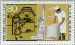 BRD FRG #Mi1277 MNH 1986 Youth Trades Baker [B646]