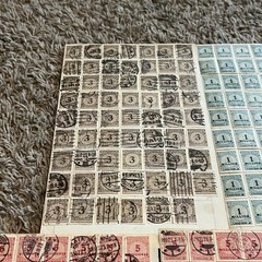AMAZING GERMANY M&U STAMP RESELLER LOT WORLD WAR ONE ERA HYPERINFLATION, OVPTS