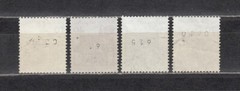 Germany 1964/1965 – historic buildings – 4 coil stamps – used (a49)