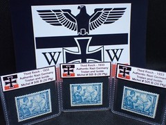 Nazi Germany 1933 Wagner Tristan and Isolde Stamp 20 Pfg 505B MH pre-WW2