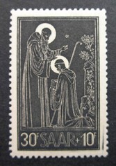Saar Germany 1953 Scott #B99 MNH OG Complete Set!