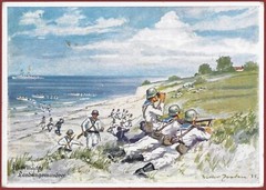 German WW2 Third Reich Postcard Kriegsmarine