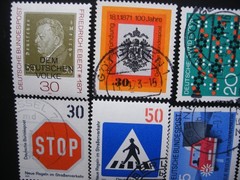 Germany 1971-72- Two Complete Years of 93 Stamps + 3 Souvenir Sheet MNH and Used