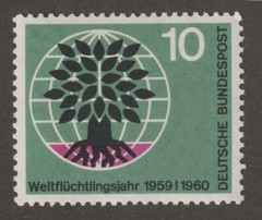 Germany 1960 #807-808 Europa Issue (World Refugee Year) – MNH