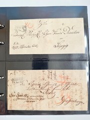 Saxony Briefe-Sammlung Vorphila – German Reich Approx. 200 Piece IN 2 Albums