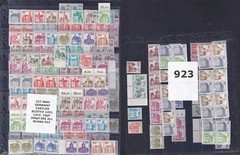 327 MNH GERMANY CASTLES SCOTT# 1231 /1315 10pf-300pf SEE ALL SCANS 923