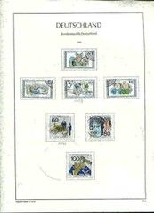 FRG 1960 – 1990 Canceled Collection In Leuchtturm Unfolded Print Album