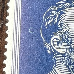 ERRORS LOT DOTS ON 4 1947 HEINRICH VON STEPHAN GERMANY STAMPS
