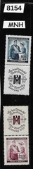 MNH stamp set 1940 Sp1 – Sp2 Red Cross Nurses WWII Third Reich Occupation #8154