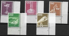 Bund BRD MiNr 1134-1138 Block 4 Corner Stamp Postfrisch Uncanceled Uncreased