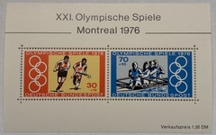 West Germany Stamps, 1976 Summer Olympic Games in Montreal