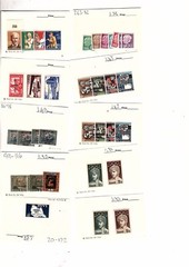 Saar stamps dealer card lot with duplicates mnh mh used cv 138.00 (mb25
