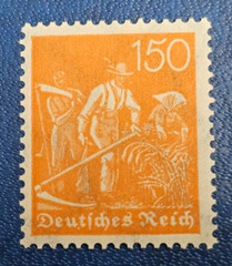 Stamp Germany Deutsches Reich 150 Pfennig 1921 Mi. Nr. 189 WZ 2 [🇩🇪36152]