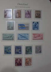 DDR COLLECTION 1949-1990 COMPLETE MNH IN 4 HINGELESS ALBUMS SEE DESCRIPTION