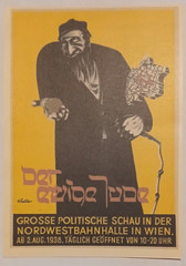 Post Card Germany Third Reich „Der Ewige Jude“ Wien / Vienna 1938 WW2