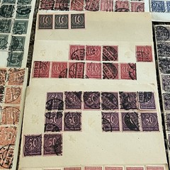 BEAUTIFUL GERMANY MINT AND USED STAMP ACCUMULATION WORLD WAR I INFLATION OVPTS