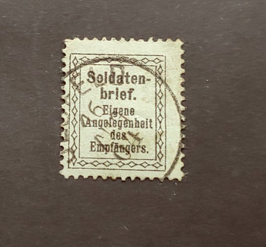 REICH SOLDATENBRIEF BRIEFMARKEN VF USED GERMANY DEUTSCHLAND (K8)
