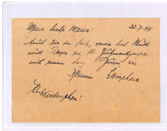 GREECE GERMANY OCC‘ WW2 Card ILLUSTRATED Janina 1944 MOUNTAIN MEDICAL Unit XD111