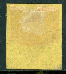 Germany States 1855 Saxony Sachsen 3 ngr Black/Yellow Scott #12 VFU L22