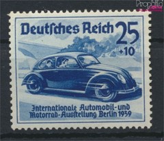 German Empire 688 with hinge 1939 IAA / the volkswagen (9861113