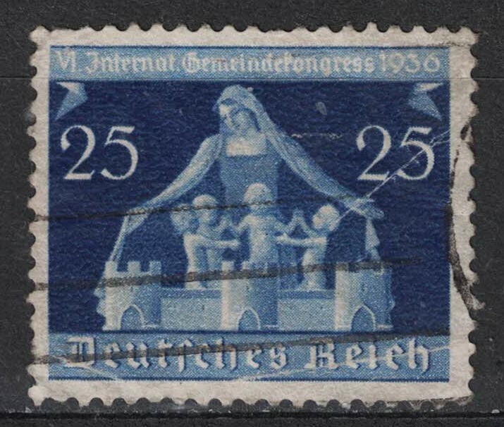 GERMANY:1936 SC#476 Used Symbolical of Municipalities T557