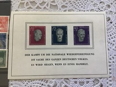 Germany DDR Complete Year 1958 Set W/ Blocks Mint Never Hinged MNH German Stamps