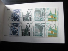 GERMANY Mi. #MH 26b scarce used stamp booklet! CV $13.25