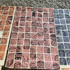 VINTAGE GERMAN DIENSTMARKE & SAARGEBIET OFFICIAL STAMPS – LARGE LOT – MINT USED