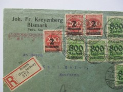 Germany 2 Million Over 200 Marks 800 Thousand Over 500 COVER Bismark Sachsen Mag