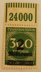 GERMANY ~ Deutrches Reich ~ 2 Saufend/300 Mark ~ Cancelled/Posted ~ c.1923