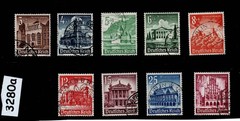 Stamp set B177-B185 1940 Germany Third Reich Winter relief fund #3280a