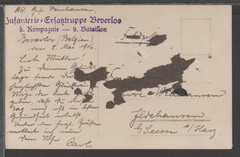 ✔️ GERMANY Deutsches Reich WWI RARE MILITARY POSTCARD