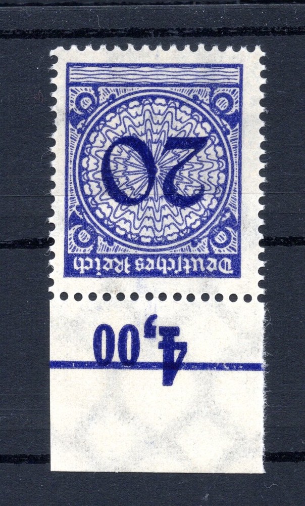 DR-Weimar 341POR-C OBERRAND ** MNH POSTFRISCH 30EUR (DA1499