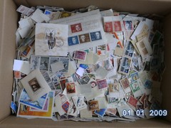 Stamps PAPERLESS everything must go out lot.From FRG-World-Ca 2000 stamps blocks