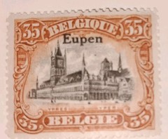 Eupen 8C Rare Perforation MH Great Color Great Centering Gem