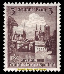 EBS Germany 1938 – Athletics Championships – Breslau – Michel 665-668 – MH*