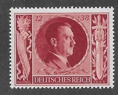 MNH stamp Sc B234 / Adolf Hitler 1943 Birthday / WWII Germany Third Reich