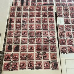 BIG GERMANY MINT AND USED STAMP HOARDER LOT WORLD WAR I INFLATION OVPTS