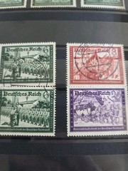 Collection Of 33 Third Reich German Stamps Midt 1930s- Early 1940s
