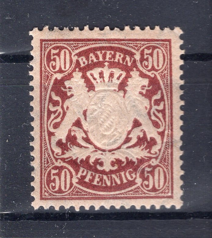 Bayern 63x Philatelic Card MH BPP 60EUR BPP Signature