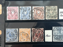 Germany 1872-1900 Fabulous Collection of Used in Stock Sheet 1X6170S