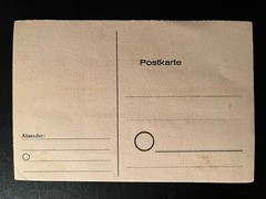 1946 Germany Provisional Stamp Postcard Cover Spremberg