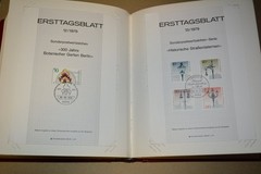 Album of 96 German Ersttagblatt ETB First Day Covers from 1975 to 1982