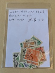 Germany 1949 Deutsche Post West Berlin Views Cat over £18.00