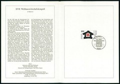 GERMANY FOLDER 1992/26 XVII. WELTWIRTSCHAFTS-KONGRESS HANNOVER