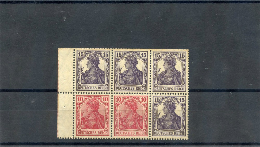 GERMANY, BOOKLET PANE MI HB 21aaA F-VF NH GERMANIA $165