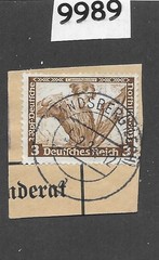 Stamp Scott B49 Richard Wagner Tannhauser Third Reich Landsburg Germany #9989
